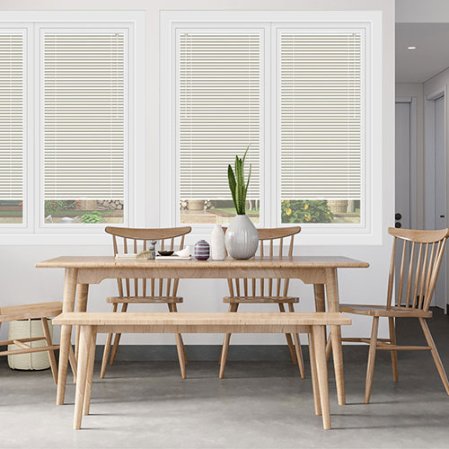 Mature White Lifestyle Perfect Fit Venetian Blinds