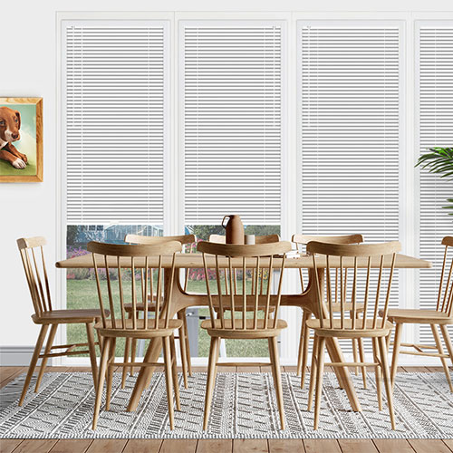 New White Lifestyle Perfect Fit Venetian Blinds