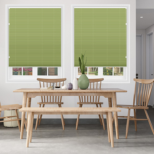 Blenheim Lime Blockout Lifestyle Pleated blinds