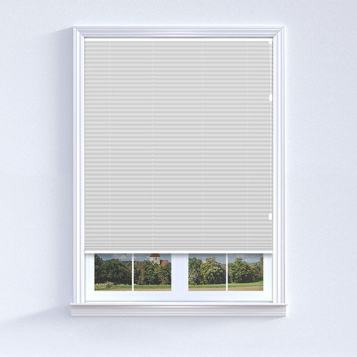 Blenheim Snowdrop Blockout Lifestyle Pleated blinds