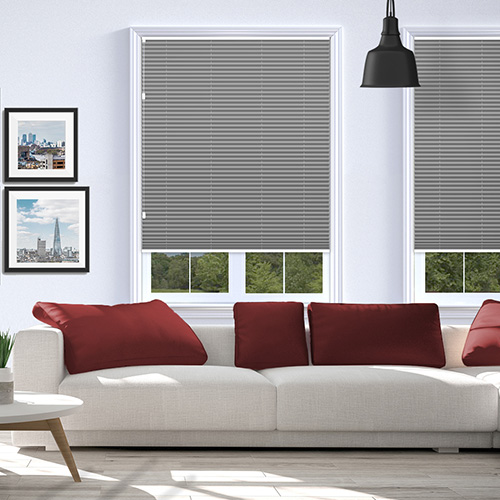 Lexington Grey Blockout Lifestyle Pleated blinds