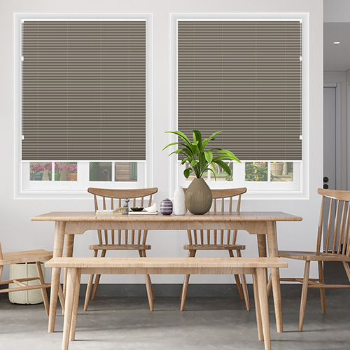 Tribeca Camel Blockout Lifestyle Pleated blinds