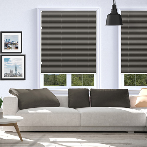 Tribeca Grey Dawn Blockout Lifestyle Pleated blinds