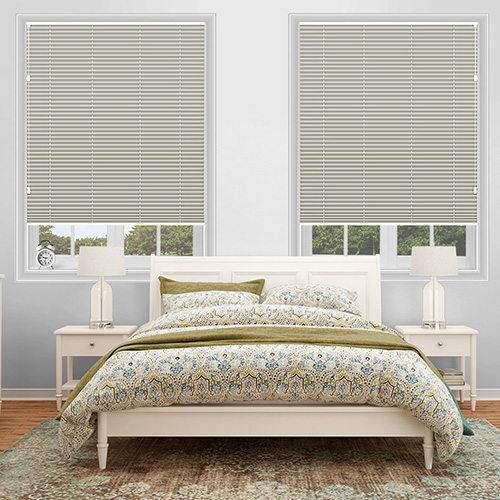 Tribeca Oatmeal Blockout Lifestyle Pleated blinds