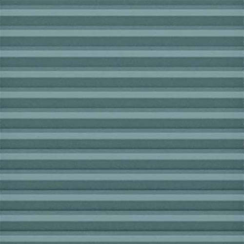 Scandi Teal Freehanging Pleated blinds