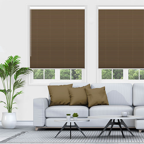 Soho Sandstone Blockout V05 Lifestyle Pleated blinds
