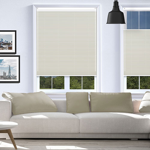 Lexington Cream Blockout V06 Lifestyle Pleated blinds
