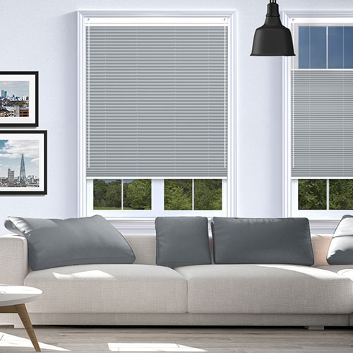 Lexington Dove Grey Blockout V06 Lifestyle Pleated blinds