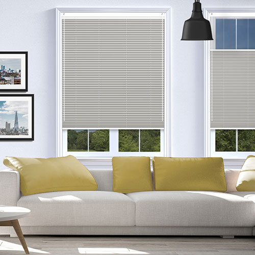 Soho Oyster Blockout V06 Lifestyle Pleated blinds