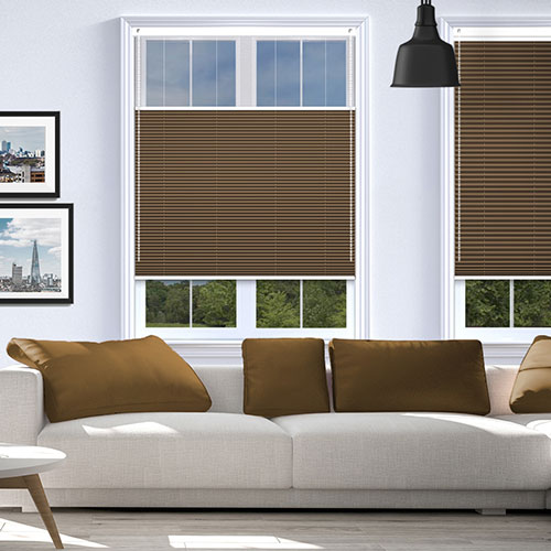 Soho Sandstone Blockout V06 Lifestyle Pleated blinds