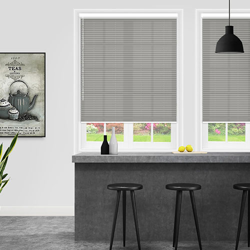 Bowery Mineral Dimout V05 Lifestyle Pleated blinds