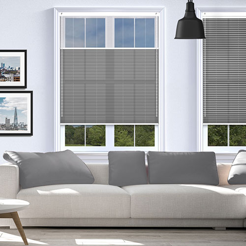 Astoria Charcoal Dimout V06 Lifestyle Pleated blinds