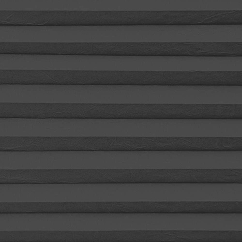 Bowery Anthracite Dimout V06 Pleated blinds