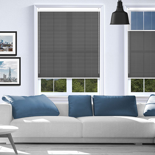 Bowery Smoke Dimout V06 Lifestyle Pleated blinds