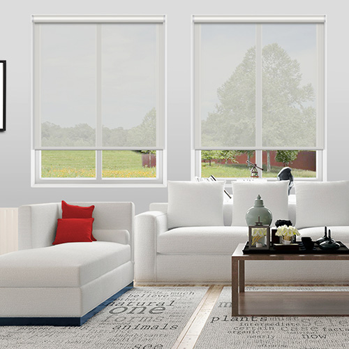 Voile Ghost White Lifestyle Roller blinds