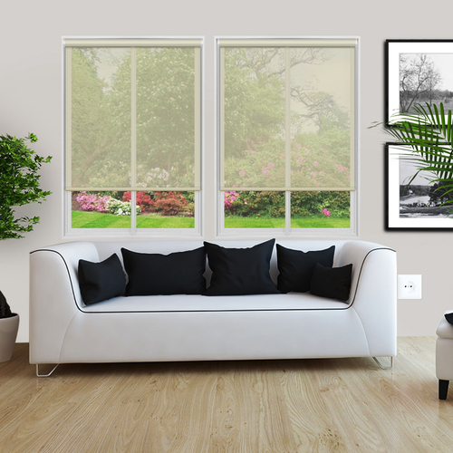 Voile Natural Cream Lifestyle Roller blinds