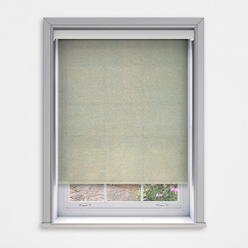 Ennis Duck Egg Dimout with Cassette Lifestyle Roller blinds