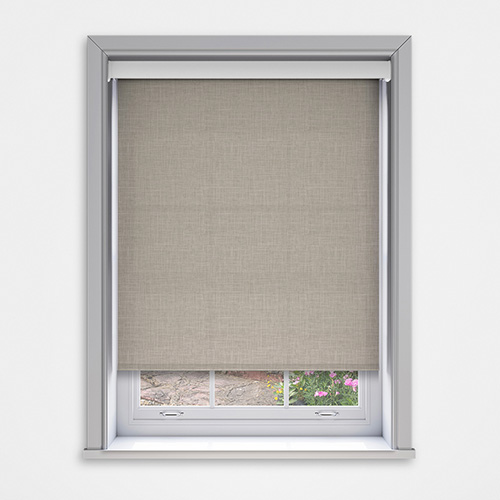 Sora Truffle Blockout with Cassette Lifestyle Roller blinds