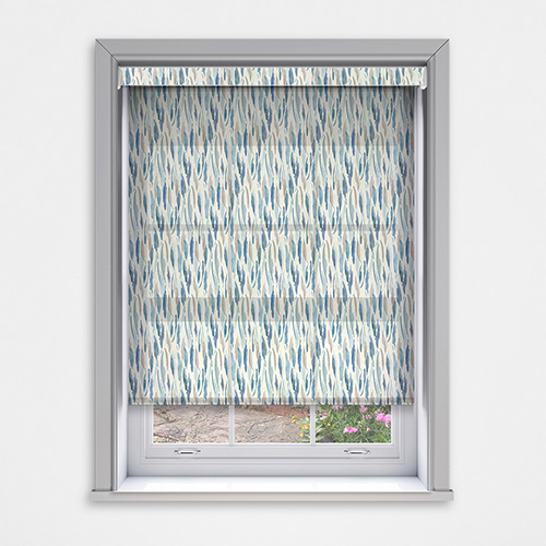 Zafira Cobalt Dimout with Cassette Lifestyle Roller blinds