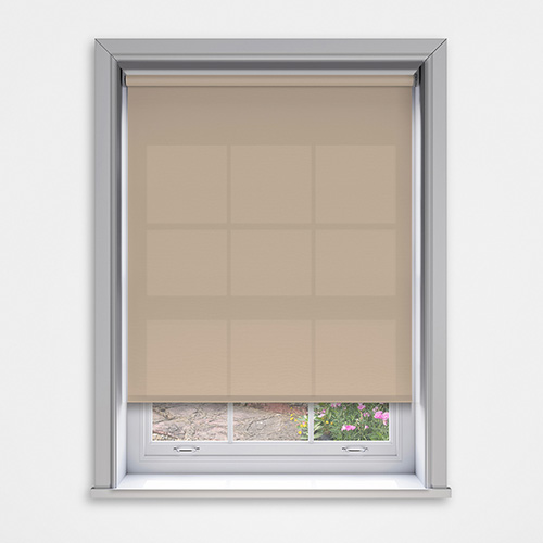 Splash Cashew Dimout Lifestyle Roller blinds