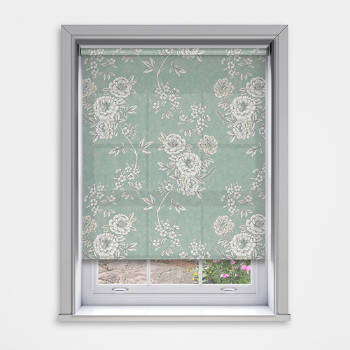 Tallulah Duck Egg Dimout Lifestyle Roller blinds