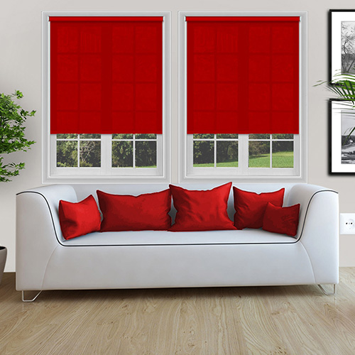 Splash Scarlet Premier Lifestyle Roller blinds