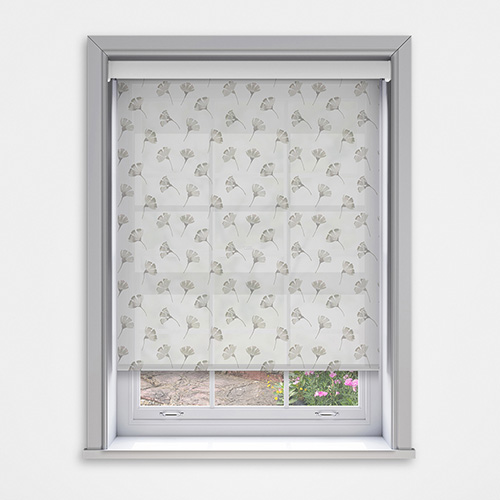 Akita Stone Dimout with Cassette Lifestyle Roller blinds