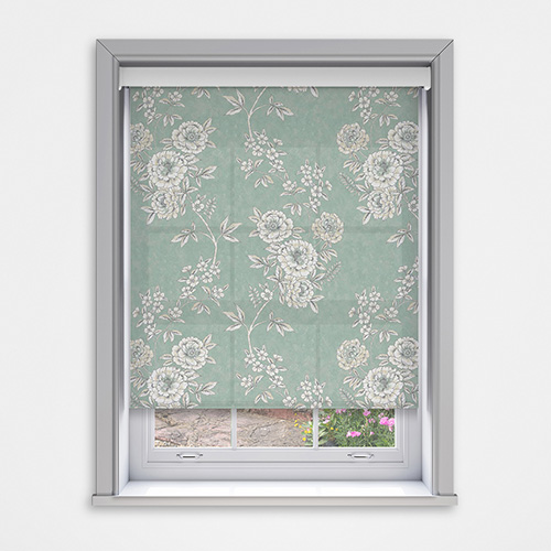 Tallulah Duck Egg Dimout with Cassette Lifestyle Roller blinds