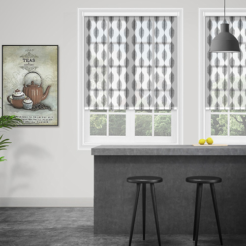 Ikat Graphite Lifestyle Roller blinds