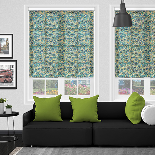 Peacock Feather Lifestyle Roller blinds