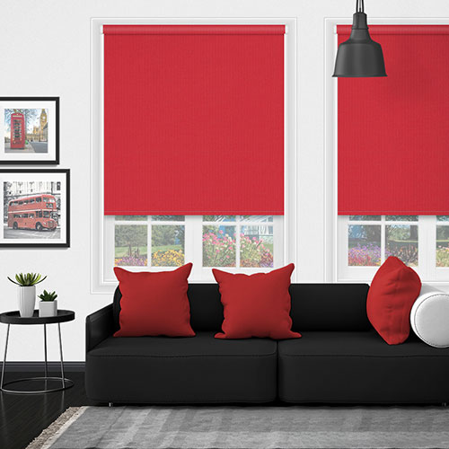 Premier UniShade Red Lifestyle Roller blinds