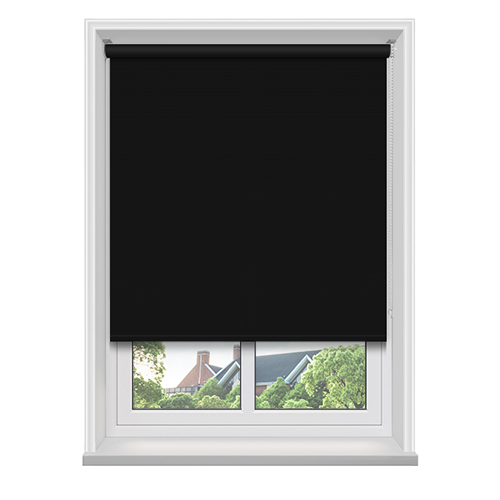 Premier Unilux Black Lifestyle Roller blinds