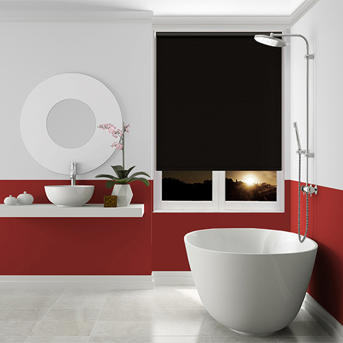 Premier Unilux Black Lifestyle Roller blinds