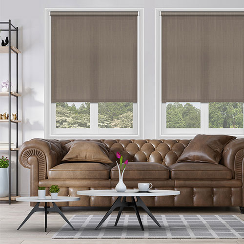 Premier Bexley Truffle Lifestyle Roller blinds