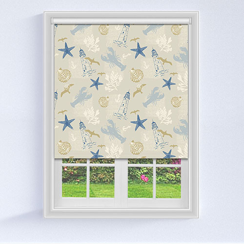 Maritime Blues Lifestyle Roller blinds