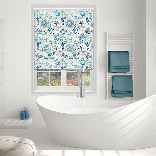 Seahorse Blue Lifestyle Roller blinds