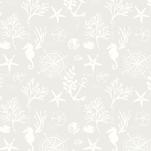 Seahorse White Roller blinds