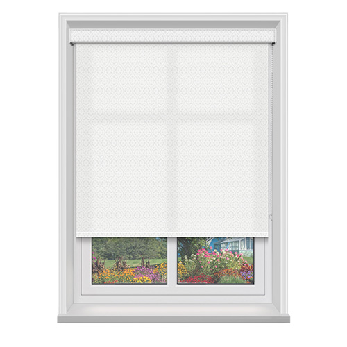Paige Porcelin with Cassette Lifestyle Roller blinds