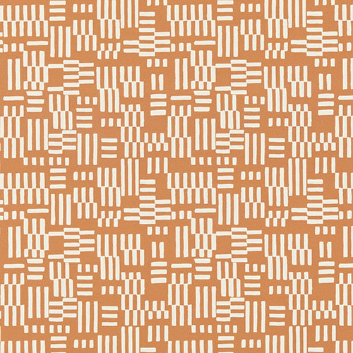 Pinto Orange with Cassette Roller blinds