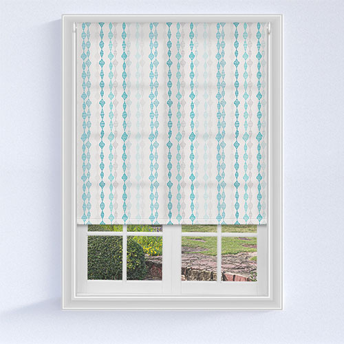 Romain Turquoise Lifestyle Roller blinds