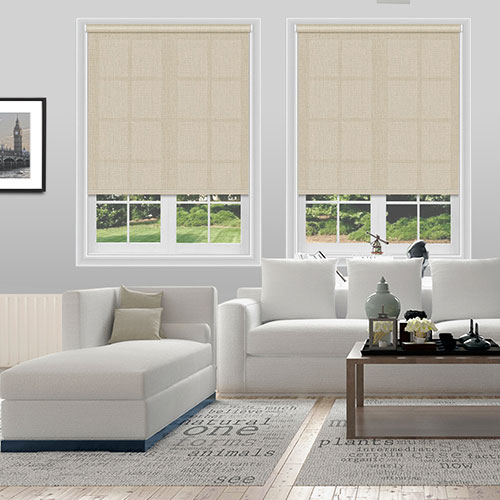 Perrie Oatmeal Lifestyle Roller blinds