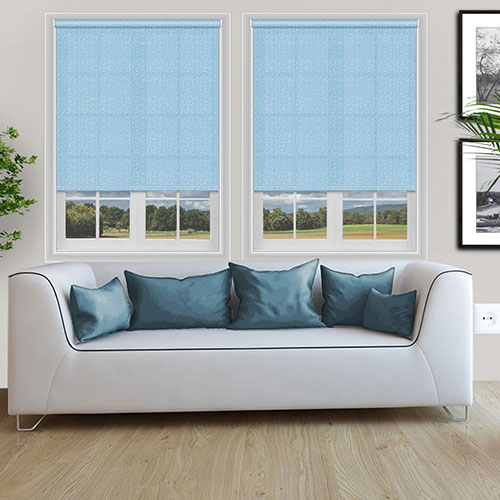 Rowan Blue Lifestyle Roller blinds
