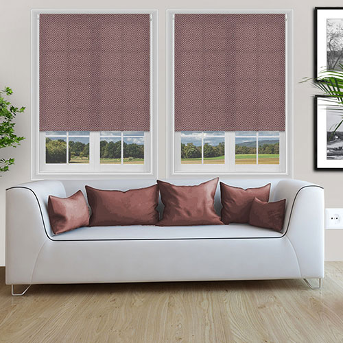 Amelia Wine Lifestyle Roller blinds