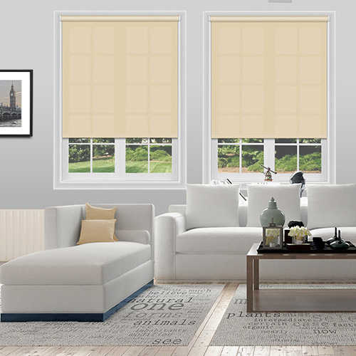 Polaris Beige Dimout Lifestyle Roller blinds