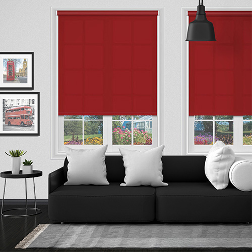 Polaris Red Dimout Lifestyle Roller blinds