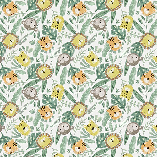 Rupert Jungle with Cassette Roller blinds