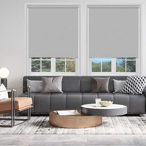 Bella Grey Whisper Prime Blackout Lifestyle Roller blinds