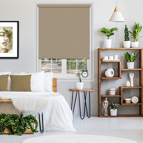 Bella Hessian Prime Blackout Lifestyle Roller blinds