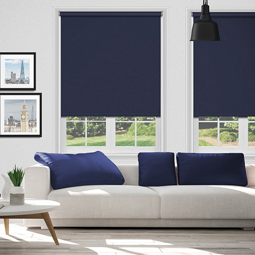Bella Indigo Prime Blackout Lifestyle Roller blinds
