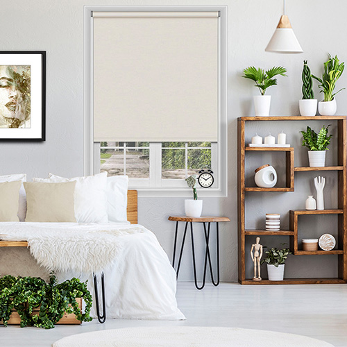Bella Oyster Prime Blackout Lifestyle Roller blinds